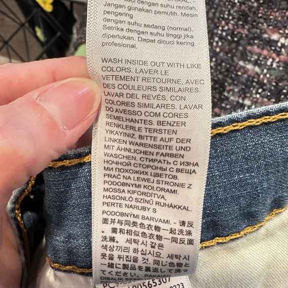 Levi's 527 Slim Bootcut Jeans Mens 36x31 (measured) Blue Medium Wash Denim - Picture 6 of 11